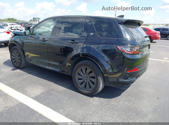 SALCL2FX3LH856430 2020 LAND ROVER DISCOVERY SPORT Black Հետևի ձախ