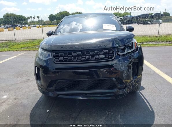SALCL2FX3LH856430 2020 LAND ROVER DISCOVERY SPORT Black Սալոնի հետևի տեսք