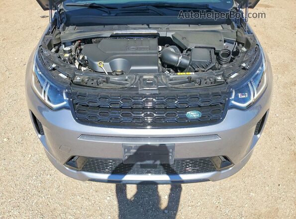 SALCL2FX4PH325341 2023 LAND ROVER DISCOVERY Gray უკანა სალონის ხედი