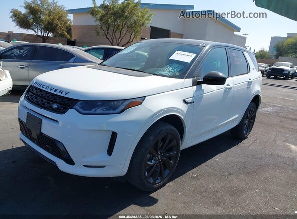 SALCL2FX4PH338462 2023 LAND ROVER DISCOVERY SPORT White Առջևի ձախ երեք քառորդ տեսարան