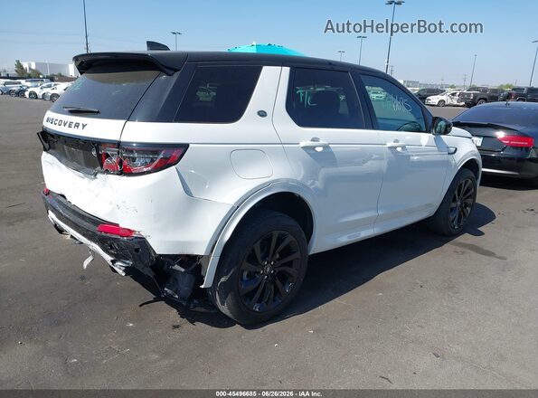 SALCL2FX4PH338462 2023 LAND ROVER DISCOVERY SPORT White Հետևի աջ