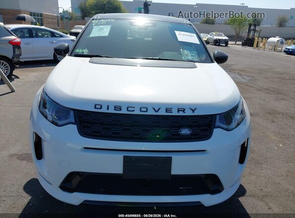 SALCL2FX4PH338462 2023 LAND ROVER DISCOVERY SPORT White Սարքավորումների վահանակի տեսք