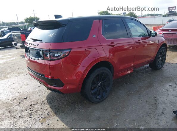SALCL2FX9LH849742 2020 LAND ROVER DISCOVERY SPORT Red Հետևի աջ