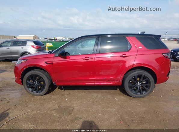 SALCL2FX9LH849742 2020 LAND ROVER DISCOVERY SPORT Red Սալոնի 360 աստիճան տեսք