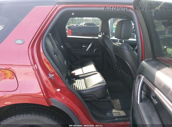 SALCL2FX9LH849742 2020 LAND ROVER DISCOVERY SPORT Red VIN կոդի պիտակի տեսք