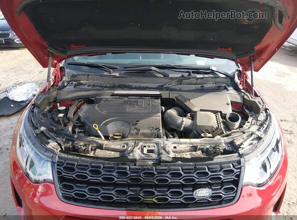SALCL2FX9LH849742 2020 LAND ROVER DISCOVERY SPORT Red Հետևի տեսք