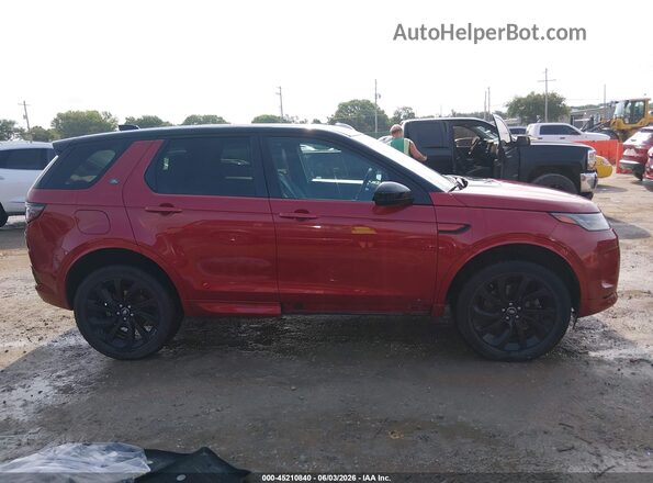 SALCL2FX9LH849742 2020 LAND ROVER DISCOVERY SPORT Red Սալոնի հետևի տեսք