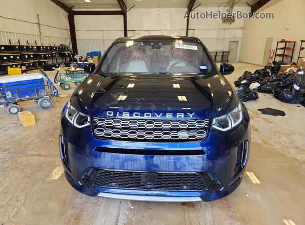 SALCL2FXXLH866601 2020 LAND ROVER DISCOVERY Blue Front view