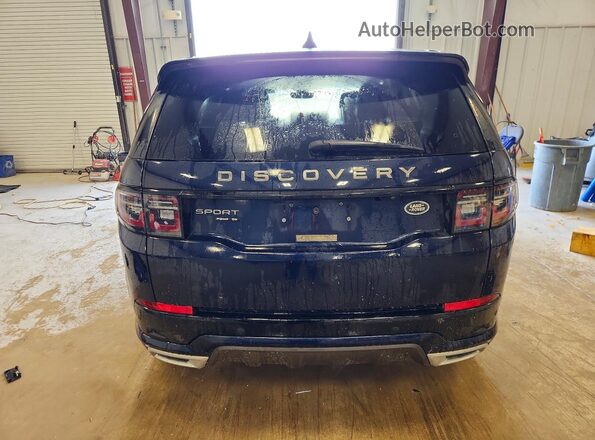 SALCL2FXXLH866601 2020 LAND ROVER DISCOVERY Blue Rear view
