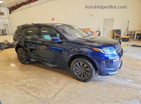 SALCL2FXXLH866601 2020 LAND ROVER DISCOVERY Blue Front right