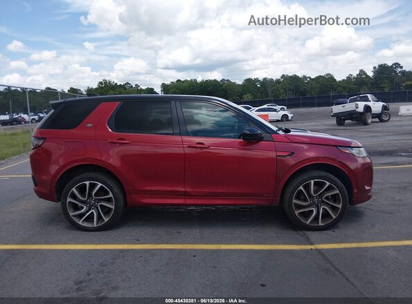 SALCM2GX9LH851695 2020 LAND ROVER DISCOVERY SPORT Red 