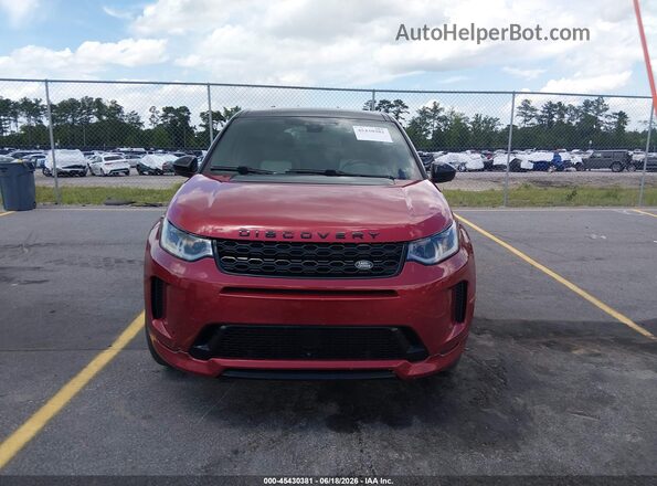 SALCM2GX9LH851695 2020 LAND ROVER DISCOVERY SPORT Red 