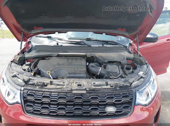 SALCM2GX9LH851695 2020 LAND ROVER DISCOVERY SPORT Red 