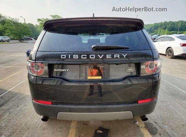 SALCP2BG1GH574576 2016 LAND ROVER DISCOVERY Black Rear view