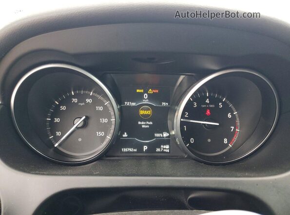SALCP2BG2HH670606 2017 LAND ROVER DISCOVERY Черный Вид щитка приборов