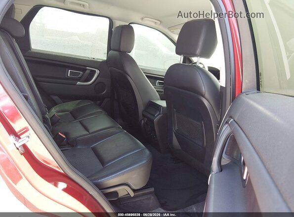 SALCP2BG5GH564827 2016 LAND ROVER DISCOVERY SPORT Red VIN sticker view