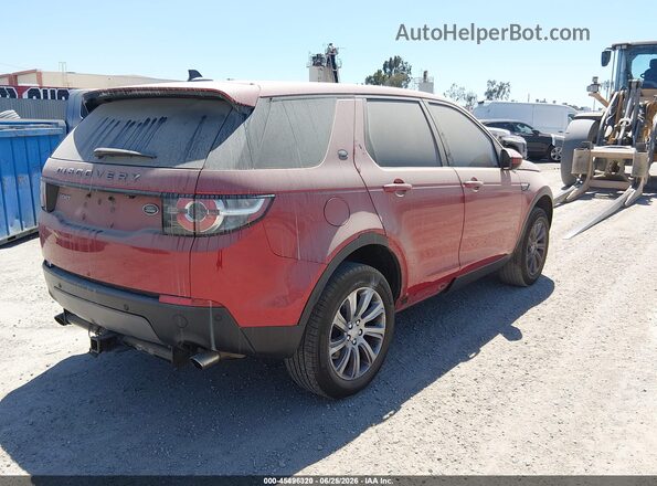 SALCP2BG5GH564827 2016 LAND ROVER DISCOVERY SPORT Red Rear right