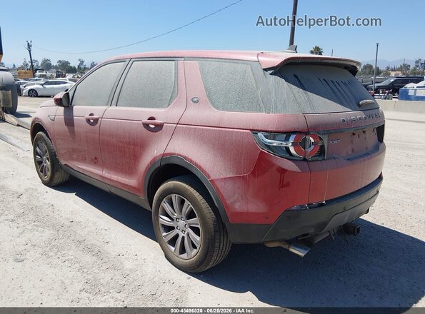 SALCP2BG5GH564827 2016 LAND ROVER DISCOVERY SPORT Red Rear left