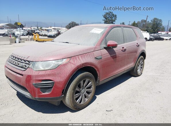 SALCP2BG5GH564827 2016 LAND ROVER DISCOVERY SPORT Red Front left
