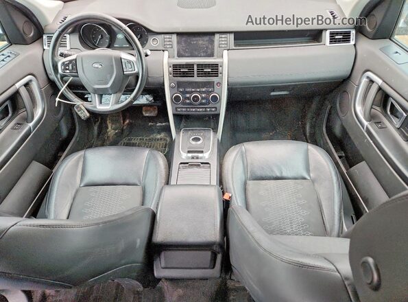 SALCP2BG5HH650060 2017 LAND ROVER DISCOVERY Silver წინა პანელის ხედი