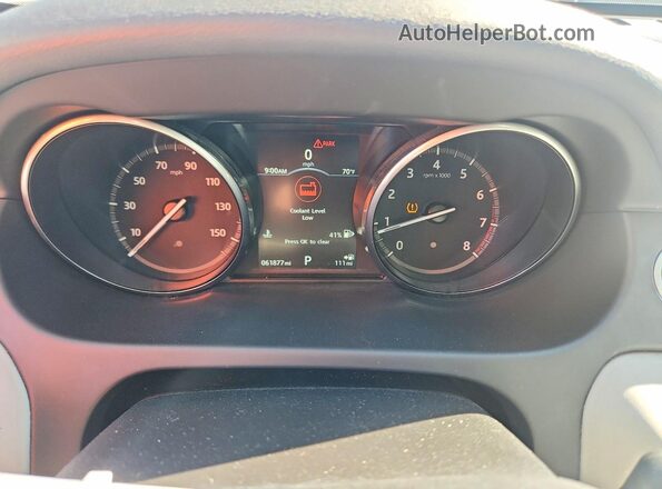 SALCP2BG5HH691045 2017 LAND ROVER DISCOVERY Черный Вид щитка приборов