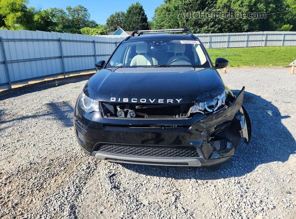 SALCP2BG5HH691045 2017 LAND ROVER DISCOVERY Черный Вид спереди