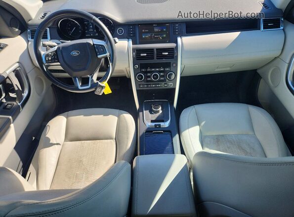 SALCP2BG5HH691045 2017 LAND ROVER DISCOVERY Черный Вид панели приборов