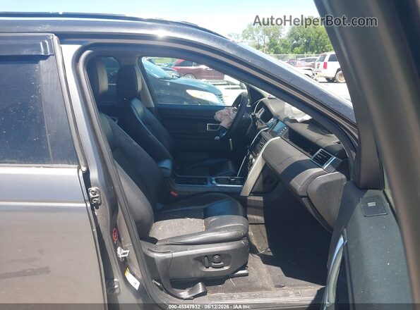 SALCP2BG6HH664419 2017 LAND ROVER DISCOVERY SPORT Gray წინა სალონის ხედი