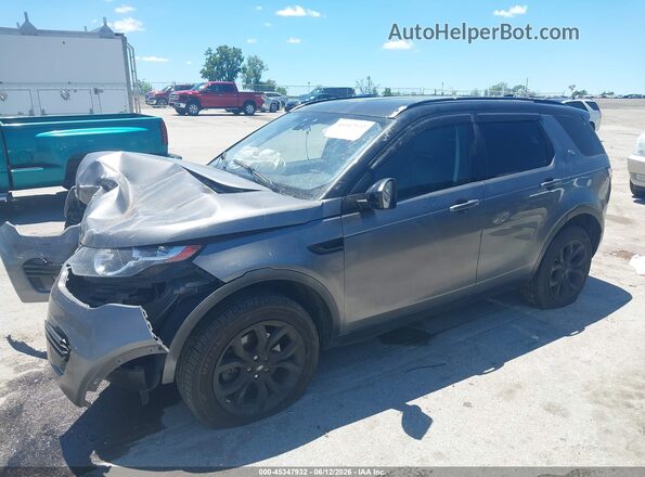 SALCP2BG6HH664419 2017 LAND ROVER DISCOVERY SPORT Gray წინა მარცხენა ხედი სამი მეოთხედიდან