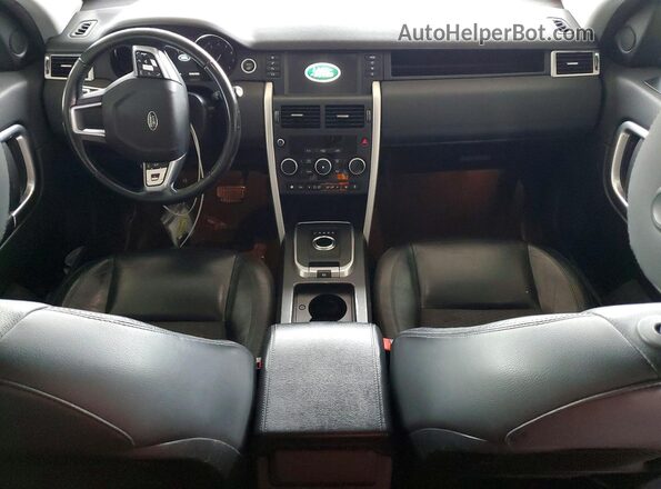 SALCP2BG7HH669984 2017 LAND ROVER DISCOVERY White Dashboard view