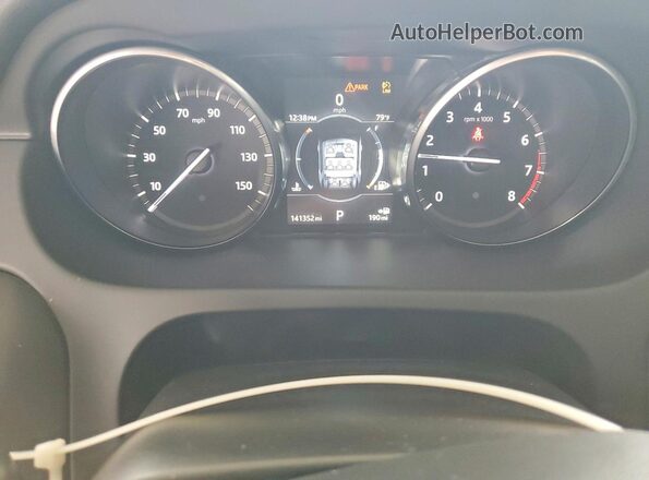 SALCP2BG7HH669984 2017 LAND ROVER DISCOVERY White Instrument cluster view
