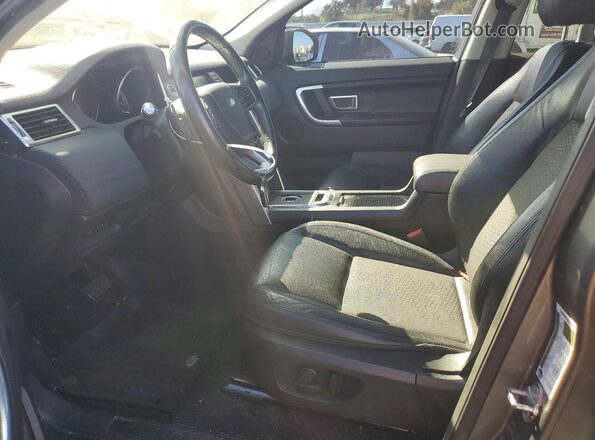 SALCP2BG9GH562921 2016 LAND ROVER DISCOVERY Gray Vista interior delantera