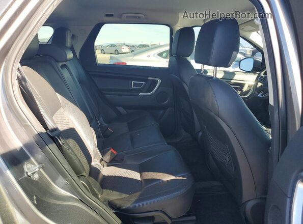 SALCP2BG9GH562921 2016 LAND ROVER DISCOVERY Gray Vista interior trasera