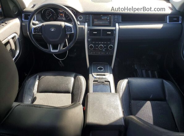 SALCP2BG9GH562921 2016 LAND ROVER DISCOVERY Gray Vista del salpicadero