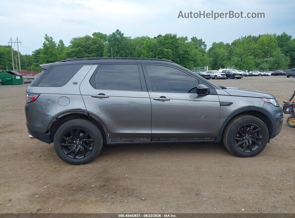 SALCP2BG9HH654144 2017 LAND ROVER DISCOVERY SPORT Gray Widok wnętrza z tyłu