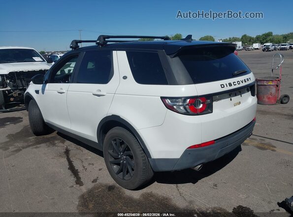 SALCP2BGXGH625248 2016 LAND ROVER DISCOVERY SPORT White Задня ліва чверть