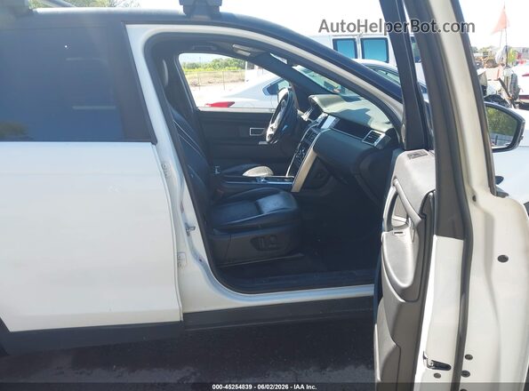 SALCP2BGXGH625248 2016 LAND ROVER DISCOVERY SPORT White Вид салону спереду