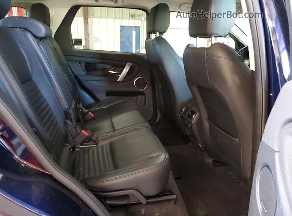 SALCP2FX0MH898396 2021 LAND ROVER DISCOVERY Blue უკანა სალონის ხედი