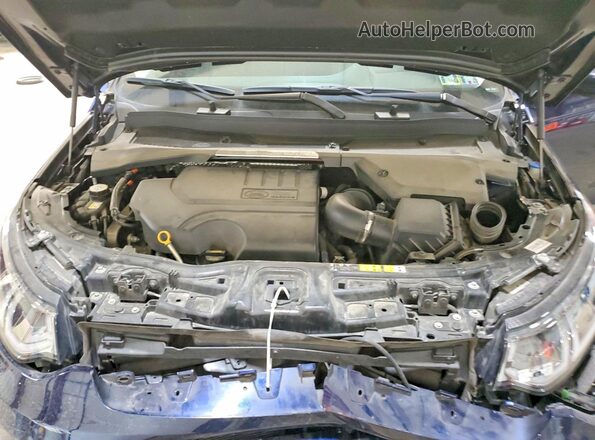 SALCP2FX0MH898396 2021 LAND ROVER DISCOVERY Blue ძრავის განყოფილების ხედი