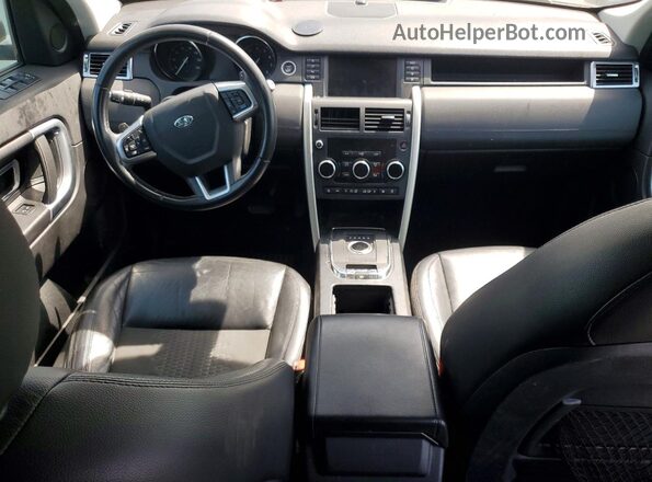 SALCP2FX1KH812011 2019 LAND ROVER DISCOVERY Black Առջևի վահանակի տեսք