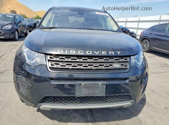 SALCP2FX1KH812011 2019 LAND ROVER DISCOVERY Black Դիմացի տեսք