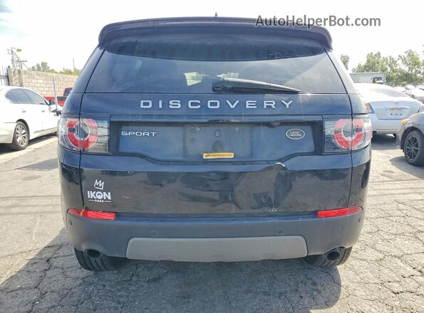 SALCP2FX1KH812011 2019 LAND ROVER DISCOVERY Black Հետևի տեսք