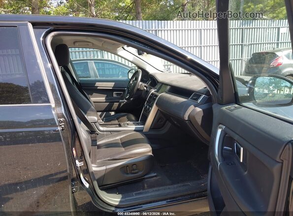 SALCP2FX3KH815895 2019 LAND ROVER DISCOVERY SPORT Black Widok wnętrza z przodu