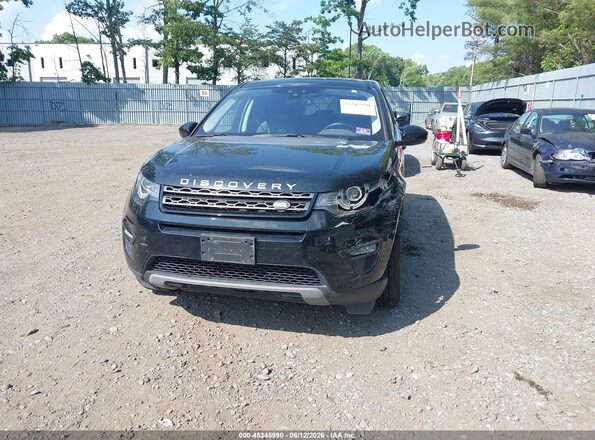 SALCP2FX3KH815895 2019 LAND ROVER DISCOVERY SPORT Black Widok z przodu