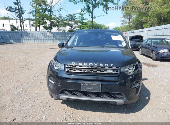 SALCP2FX3KH815895 2019 LAND ROVER DISCOVERY SPORT Black Widok zestawu wskaźników