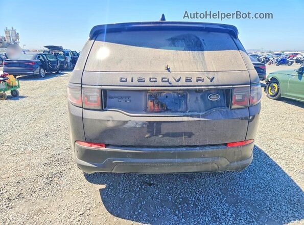 SALCP2FX7LH842406 2020 LAND ROVER DISCOVERY Black უკანა ხედი