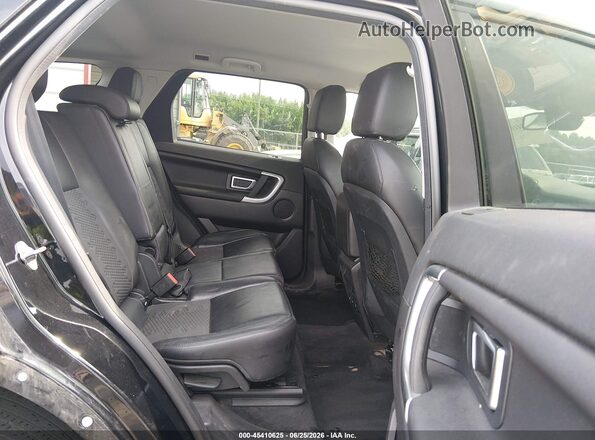 SALCP2FXXKH786296 2019 LAND ROVER DISCOVERY SPORT Black VIN კოდის სტიკერის ხედი