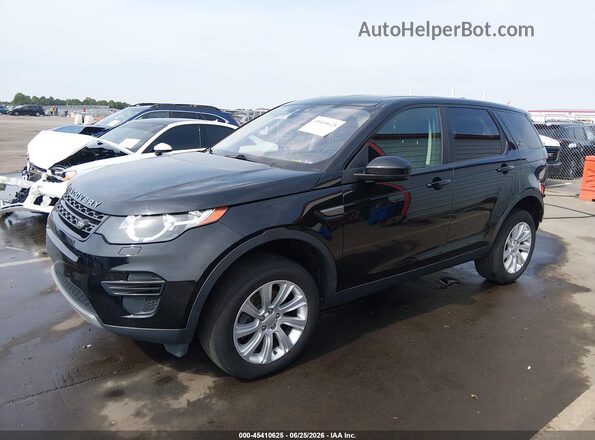SALCP2FXXKH786296 2019 LAND ROVER DISCOVERY SPORT Black წინა მარცხენა ხედი სამი მეოთხედიდან