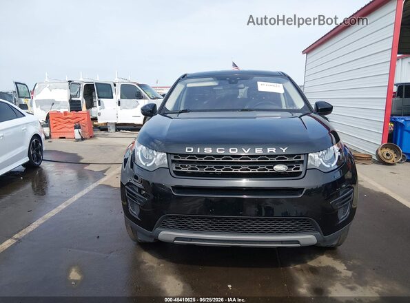 SALCP2FXXKH786296 2019 LAND ROVER DISCOVERY SPORT Black უკანა სალონის ხედი