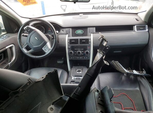 SALCP2RX4JH767771 2018 LAND ROVER DISCOVERY White Առջևի վահանակի տեսք